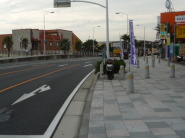 湘南海岸のお店群